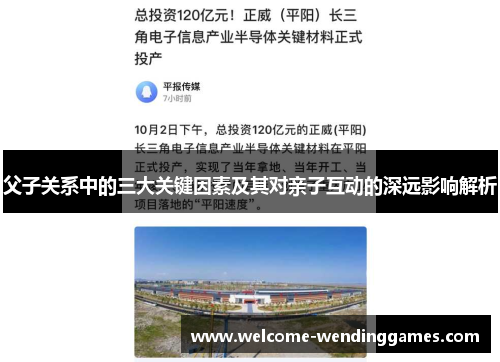 父子关系中的三大关键因素及其对亲子互动的深远影响解析 父子关系中的三大关键因素及其对亲子互动的深远影响解析