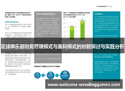 足球俱乐部财务管理模式与盈利模式的创新探讨与实践分析 足球俱乐部财务管理模式与盈利模式的创新探讨与实践分析